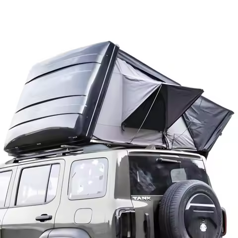 JWL-002A ABS Hard Shell Insulated Rooftop Tent 4WD Off-road Truck Camping 4 Person Roof Top Tent