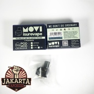 ORIGINAL [AIO CARTRIDGE] KUY POD MOD CARTRIDGE AIO BY MOVI X ISUREVAPE Murah