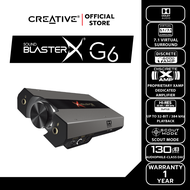 CREATIVE SOUND CARD Sound Blaster G6 External USB Sound Card -  ซาวด์การ์ด USB DAC/Amp