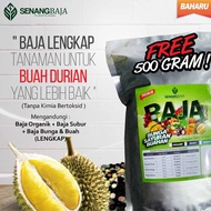 BAJA SB 3in1 untuk durian dan buah-buahan organik+subur+buah pack premium jimat 1000gram+free 500gram