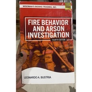 Fire behavior and Arson Investigation 2023