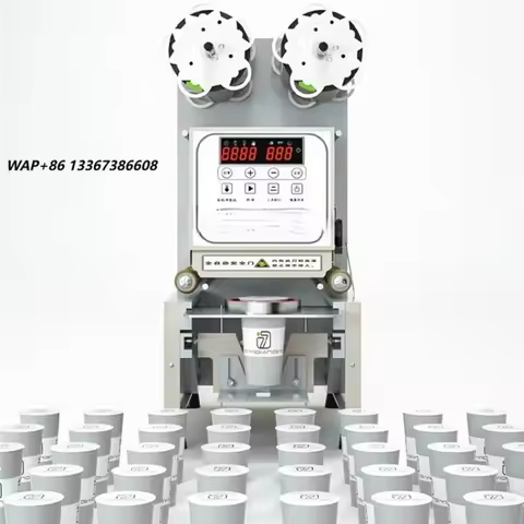 Electric Cup Sealing Machine for 90mm 95mm Juice Cup and Beverage Container