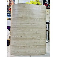 (ẢNH THẬT) Decal dán tường vân gỗ 1 trang trí decor có sẵn keo dán tiện lợi