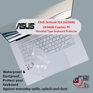 Keyboard Protector for Zenbook S 14 UX5406 UX5406S 14 inch AI Copilot PC Silicone Keyboard Cover