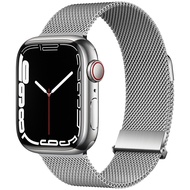 ZUZG Stainless Steel Magnetic Strap Compatible Apple Watch Band Ultra/Ultra2 49mm/Series 10/9/8/7/6/