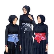 Obi belt tenun tiedye batik / Obi belt / Obi batik / ikat pinggang Obi belt