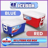 ♌ ඇ ℱ ⌫ OROCAN HIGH-QUALITY COOLER BOX CHEST INSULATED COOLER ICE BOX 65 LITERS ICE BOX
