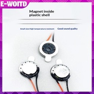 E-WOITD 1/5/10Pcs 10mm Diameter Mini Loudspeaker Ultra-thin 8Ohm 0.5W 1W Round Speaker For Mobile Ph
