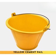 (1PCS) Bucket Pail/ Yellow Cement Pail (Carry Cement / Sand)/ Baldi Simen