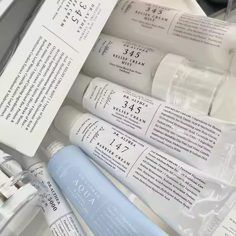 Hot Dr.Althea 345 Relief Cream Antioxidant Whitening Cream Lasting Moisturizing Repair Korean Essenc