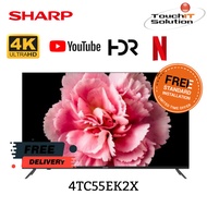 Sharp_ 55-inch 4K UHD Android TV 4TC55EK2X
