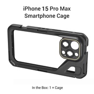 SmallRig Mobile Video Solutions for iPhone 15 Pro /15 Pro Max SmartPhone Cage for iPhone 15 Pro/15 P