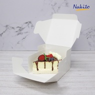 [20PCS]4X4X3 INCH White Cake Box / Donut / kotak kek Cake Boxes