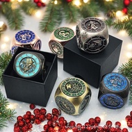 Multi-Decent 1DND Cthulhu Cross-Border Rotating TRPG Dice 7 Dungeons and Dragons 6 Rotating COC Runn