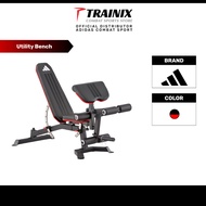 Adidas Utility Bench + Preacher Pad & Leg Extension