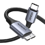 UGREEN 10 Gbps Micro B to USB C Hard Drive Cables, 10FT USB C to Micro B, External Hard Drive Cable 