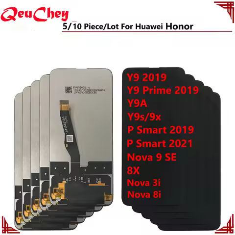 Huawei Y9 5/10 Piece For Prime 2019 Screen Nova 9 SE LCD Nova 5t 3i 8i Display P Smart 2019 2021 Tou