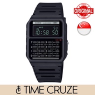 [Time Cruze] Casio CA-53 Vintage Digital Calculator Data Bank Black Resin Men Watch  CA-53WB-1BDF CA