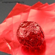 yangjingwen003gv 100 sheets 20*20cm Aluminium Foil Wrapper Paper Wedding Chocolate Paper MY