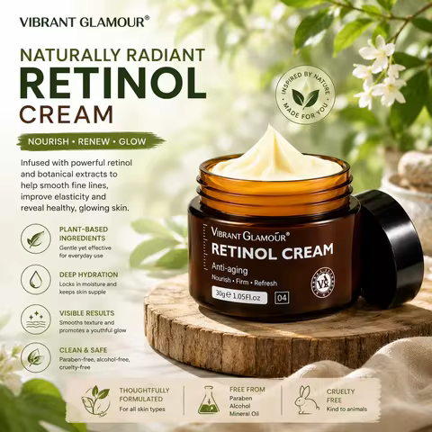 VIBRANT GLAMOUR Retinol Face Cream Moisturizing Brightening