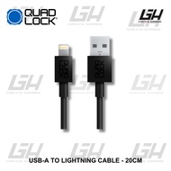 Quad Lock USB-A to USB-C / Lightning Cable 20cm 1.5m 2m