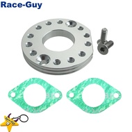CNC คาร์บูเรเตอร์ Inlet Manifold Adjuster Spinner แผ่นอะแดปเตอร์สำหรับ ZS190 Zongshen Daytona Anima