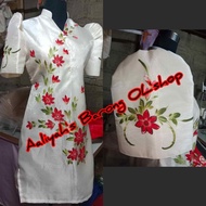 filipiniana dress hand painted for woman