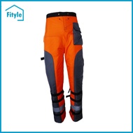 Chainsaw Chaps Orange Men Women Forest Workers Multifunctional Gifts Technical Apron Wrap Protective
