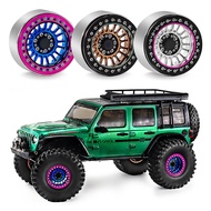 for H8H Gen7 Gen8 MST CFX Alumimum Alloy 2.2 inch Beadlock Wheel Rims for 1/10 SCX10 90046 AXI03007 