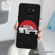 HP Samsung A6 Plus Case - Rajacase - Samsung A6 Plus casing - Car case Motif - Cellphone protector -