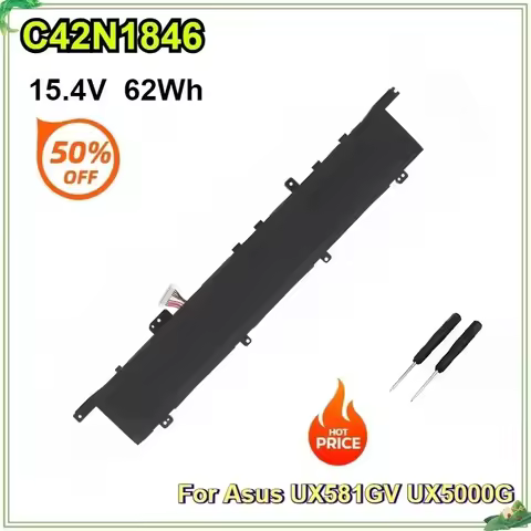 C42N1846 C42N1846-1 62Wh Laptop Battery for Asus UX581 UX581GV for ZenBook Pro Duo UX581 UX581GV-H20