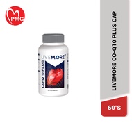 [LIVEMORE] CO-Q10 Plus Cap 60's - improve heart health and boost energy