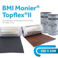 BMI Monier Topflex II 280 mm X 10M Dry Fix for Ridge & Hip Gam Aluminium untuk Atap