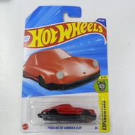 hot wheel Porsche 911 carrera clip long card