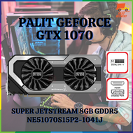 Palit GeForce GTX1070 Super Jetstream 8GB DDR5 NE51070S15P2-1041J - Refurbished