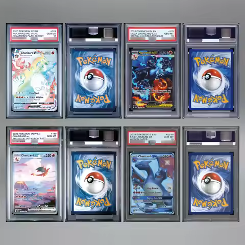 DIY PTCG English Trading Card Game Charizard VMAX Mega Charizard X ex Charizard ex Charizard GX 10Po