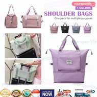 Foldable Expandable Travel Bag/ Large Capacity Multi Function Hand Carry Luggage Bag Lightweight Sho
