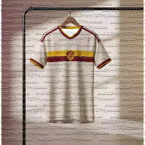 New Fashion AS Roma 2026-27 Away Kit Soccer Jersey T-shirt Men's Adults Quick Drying Breathable Foot