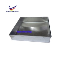 Aluminium Square Cake Pan / Acuan Cookie Tinggi 1/1.5/2 inch / Loyang Kek /Loyang Biskut