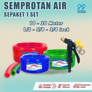 Paket Kepala Selang Semprotan Air Jet Spray Cuci Mobil Motor Paket Semprot Taman Kebun Murah