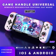 SMARTCOM - Mobile Gamepad D6DP Wireless Gamepad Gaming Controller Bluetooth with Joystick