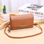 【LAZ Choice】Fashion Casual Wallet Woman Double Zipper Long Wallet  Classic Purse Lady Clutch Womens 