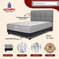kasur spring bed olympic archer 160x200 matress only murah queen size 