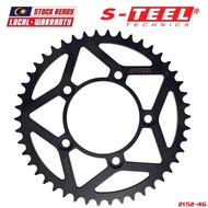 S-TEEL Rear Spocket 520 - 46T / Motorcycle for DUCATI MONSTER 797 / SCRAMBLER CAFE RACER / MONSTER 8