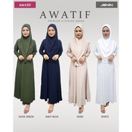 Jubah Abaya Mekah Ironless Muslimah Full Tudung Sedondon, Mesra Umrah Dan Travel Paling Best  Gosok 