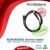 USB Barcode Scanner Cable / Serial RS232 Datalogic QW2100 QW2120 QW2420 QD2430 OEM