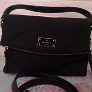 Kate Spade Black  Nylon Sling Bag