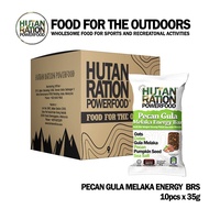 Hutan Ration Powerfood Energy Bar - Pecan Gula Melaka (35g x 10 Pcs)