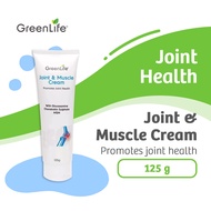 GreenLife Joint & Muscle Cream (Glucosamine, Chondroitin & MSM) 125g - Supports Healthy Joint and Im