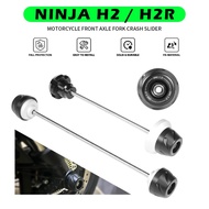 NINJA H2 H2R Front & Rear Axle Fork Crash Sliders For KAWASAKI 2015 2016 2017 2018 Motorcycle Wheel 